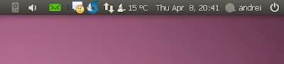 indicator applet green icon - ubuntu 10.04 screenshot
