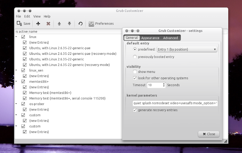 Grub Customizer 2.0