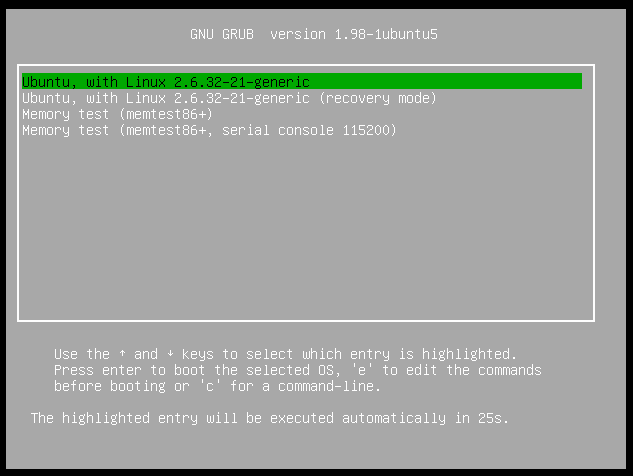 Grub 2 - colors
