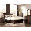 Key Town Bedroom Set       / Key Town Panel Bedroom Set In Dark Brown / The martini suite bedroom collection captures the beautiful look of rich contemporary styling with a unique flair that is all its own.