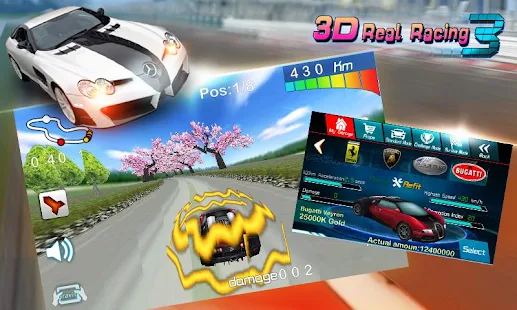 3D Real Racing - screenshot thumbnail