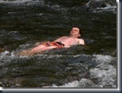 Chase in the rapids again