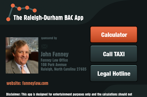 The Raleigh-Durham BAC App