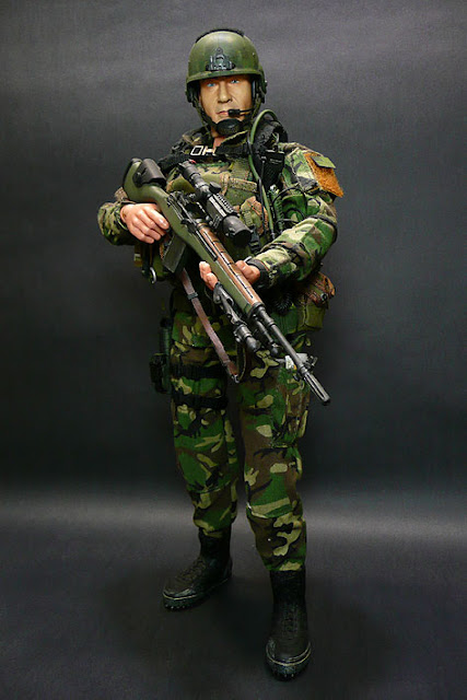 Close-up of BBI Elite Force "Prowler" US Army Green Beret Sniper ...