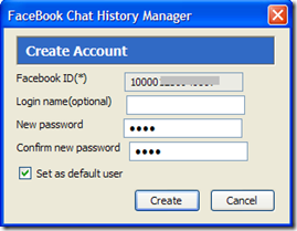 Facebook Chat History Manager
