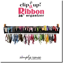 Clip It Up 36 in Ribbon Organizer