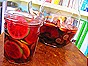 Sangria with Sliced Fruit