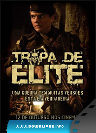 Capa do Filme Tropa de Elite
