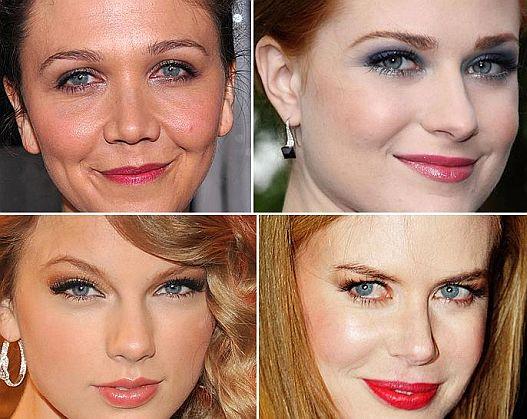 Celebridades de Olhos Azuis