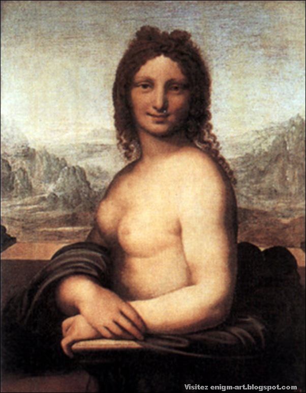 Disciple de Leonard,Joconde nue, XVIème siècle, Musée de l’Ermitage, Saint-Petersburg