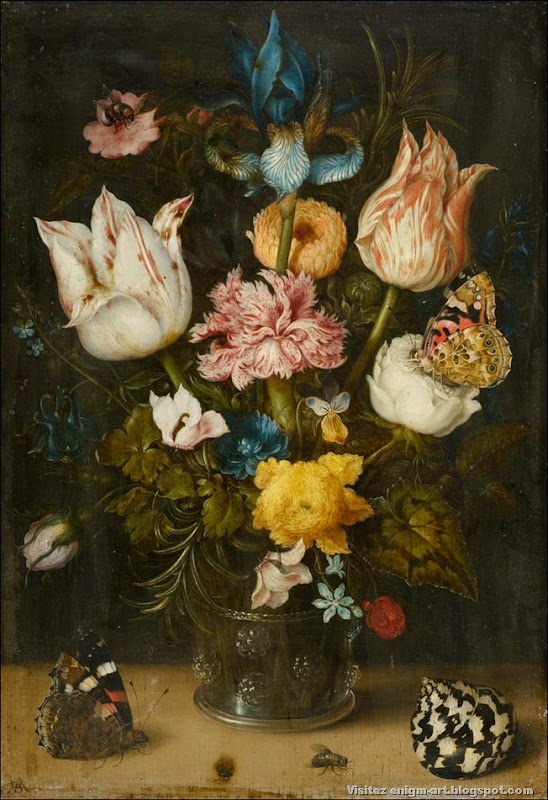 Ambrosius Bosschaert, Bouquet de fleurs