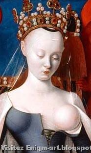 [Jean Fouquet, Vierge  l'enfant, 1450-1[5].jpg]