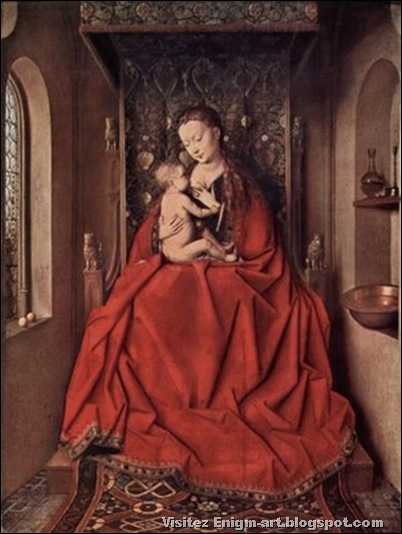 Jan Van Eyck, Vierge allaitant l' enfant, 1436