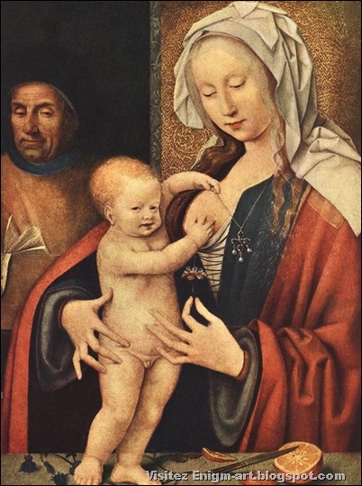 Joos Van Cleve, Sainte famille, 1520