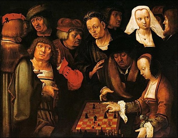 Lucas Van Leyden, Parie d'échecs