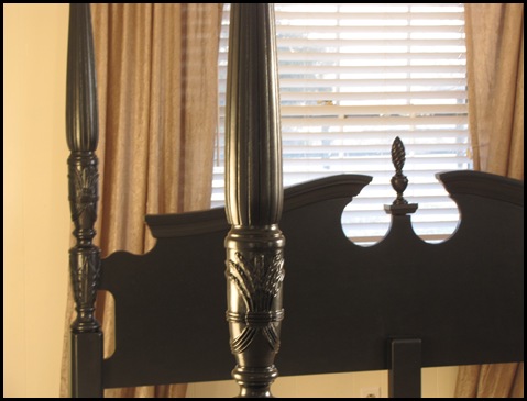 Furniture: Updating with Black Spray Paint - Southern Hospitality
