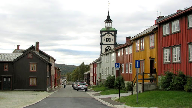 Røros - город рудокопов