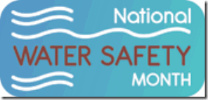 National Water Safety Month Logo