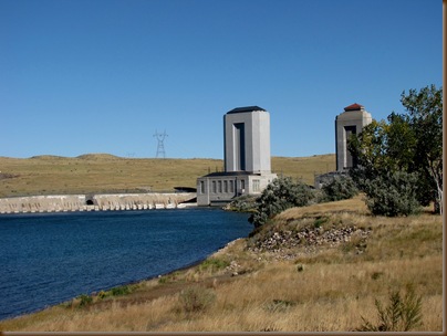 Fort Peck cooling towers