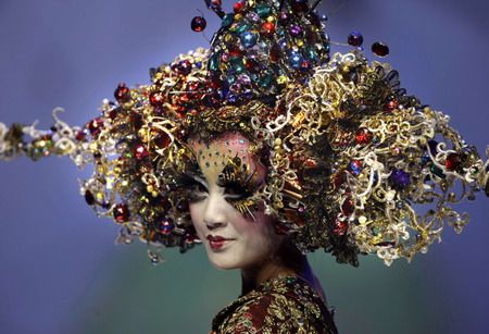 Awesome Cosmetic Design Fashion Contest at China Fashion Week