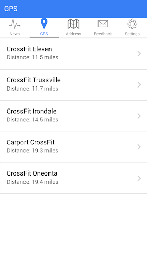 Find A Fit - CrossFit Locator