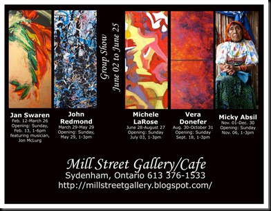 Mill Street Gallery and Cafe 2011 millstreet poster