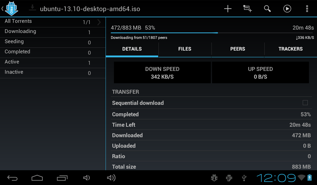 aTorrent PRO - App Torrent - screenshot