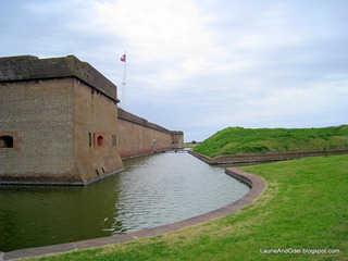 Front of fort