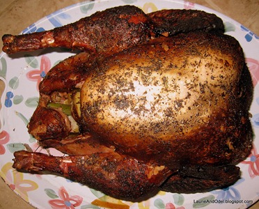 Doug's (my BIL) Smoked Turkey - Fantastic!