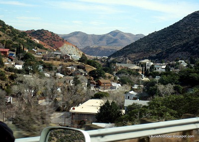 First glimpse of Bisbee.
