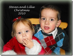 Steven and Lillie Christmas Horizontal