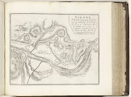 Plattegrond van Gerona, 1694