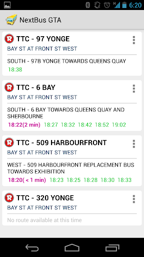 【免費交通運輸App】Toronto - Next Bus GTA-APP點子