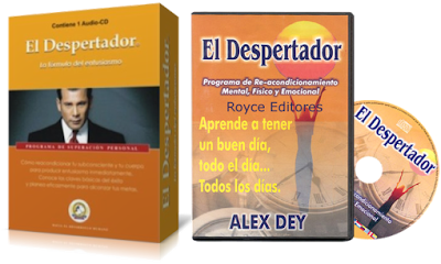 EL DESPERTADOR, Alex Dey [ AdioLibro ] – La Fórmula del Entusiasmo. Programa de reacondicionamiento mental, físico y emocional