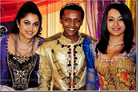 Ramya and Trisha with Sidney