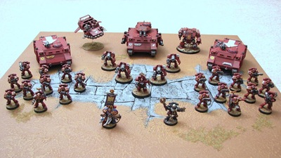 space marines full army