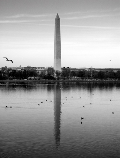 Washington Monument Refelction-2