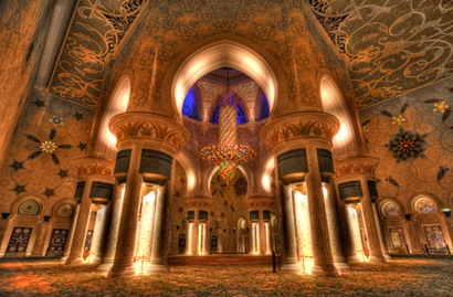 Grand Mosque Prayer Room HDR-3