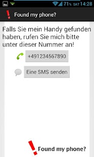Found my phone? Screenshots 1