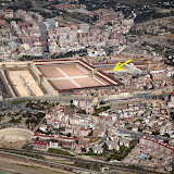 Restitució infogràfica Part Alta amb la seu del 'Concilium Prouinciae' (Digivisión). En groc, la posició de la Catedral. text 2-1.jpg