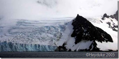 glacier and arete