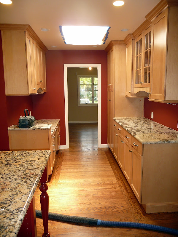 hardwood rooms floors adjoining blend hallway specifically