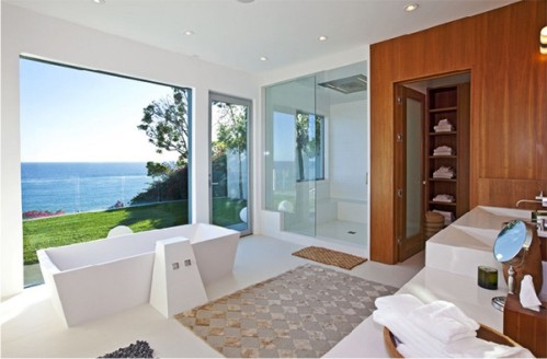 bathroom design on beach house