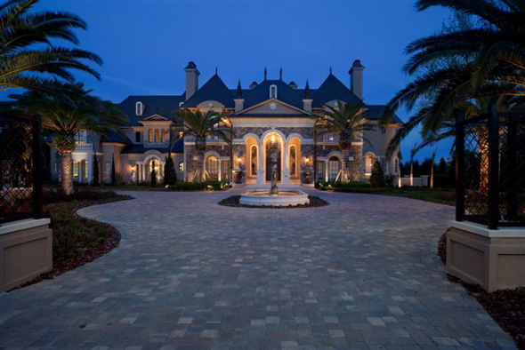 luxury residence french castle design