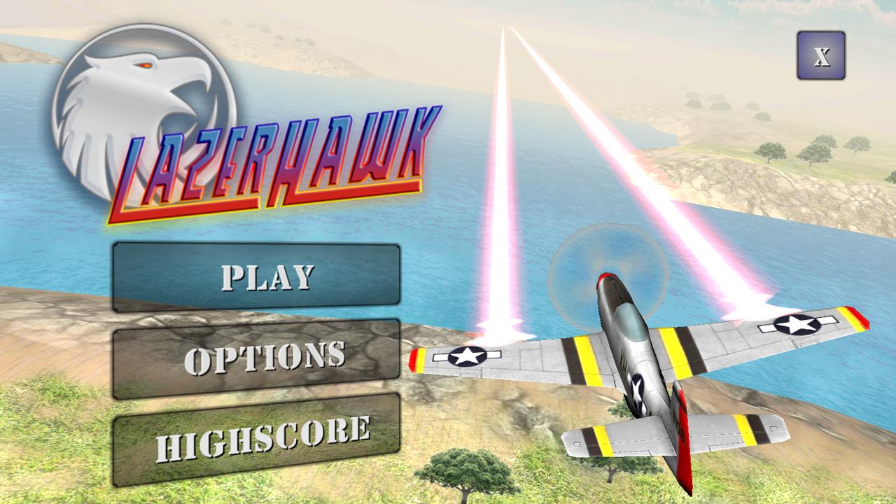 Android application Lazer-Hawk screenshort