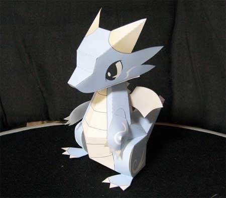 Paper Craft Dragon Head Template Paper Craft Dragon Head Template