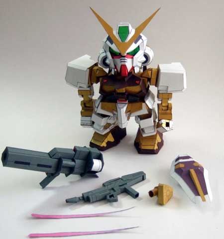 Gundam Astray Gold Frame Papercraft