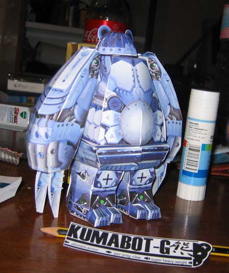 Kumabot Papercraft