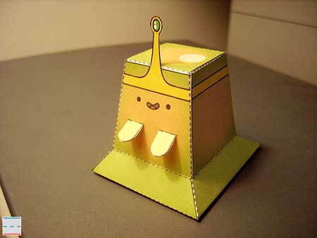 Adventure Time Slime Princess Papercraft