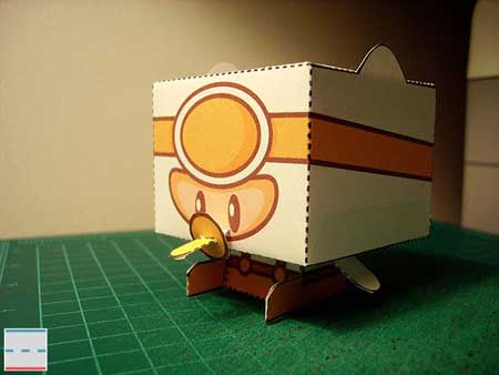PopTag Papercraft Ike